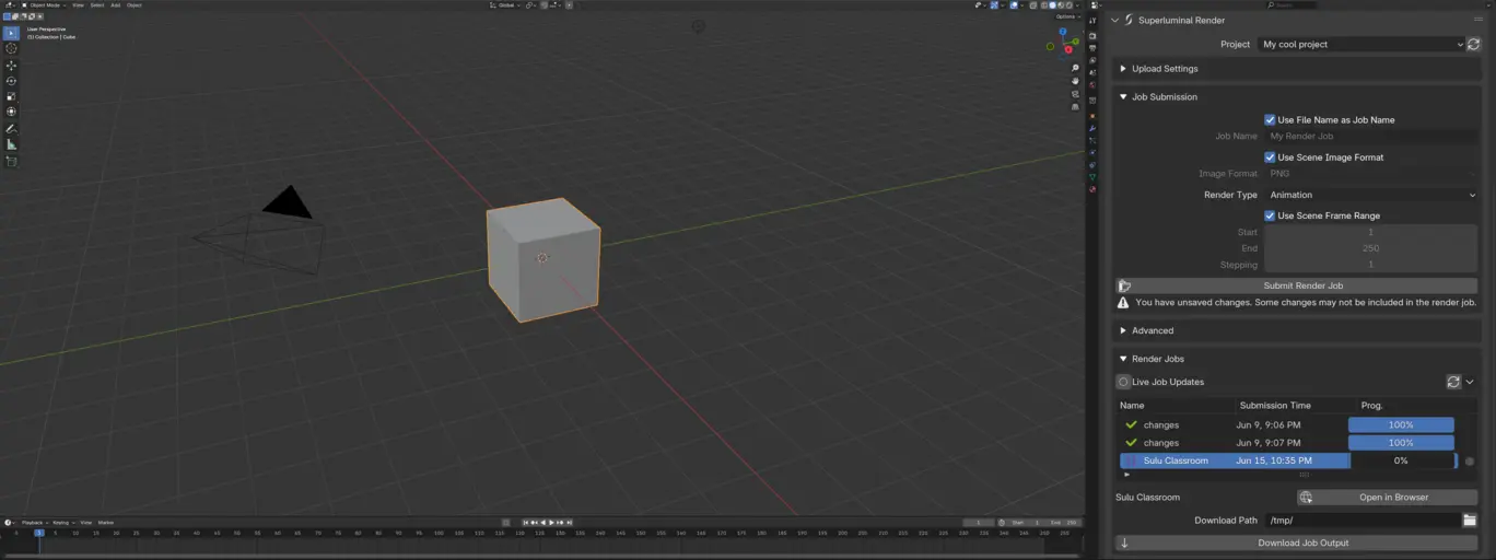 3D Abstract Rendering