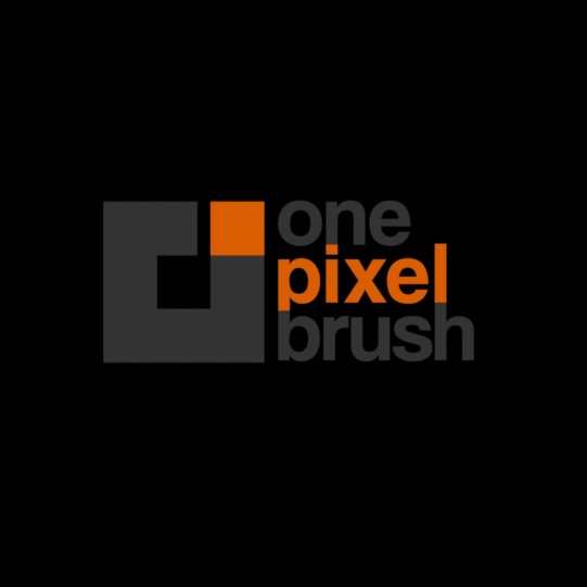One Pixel Brush logo