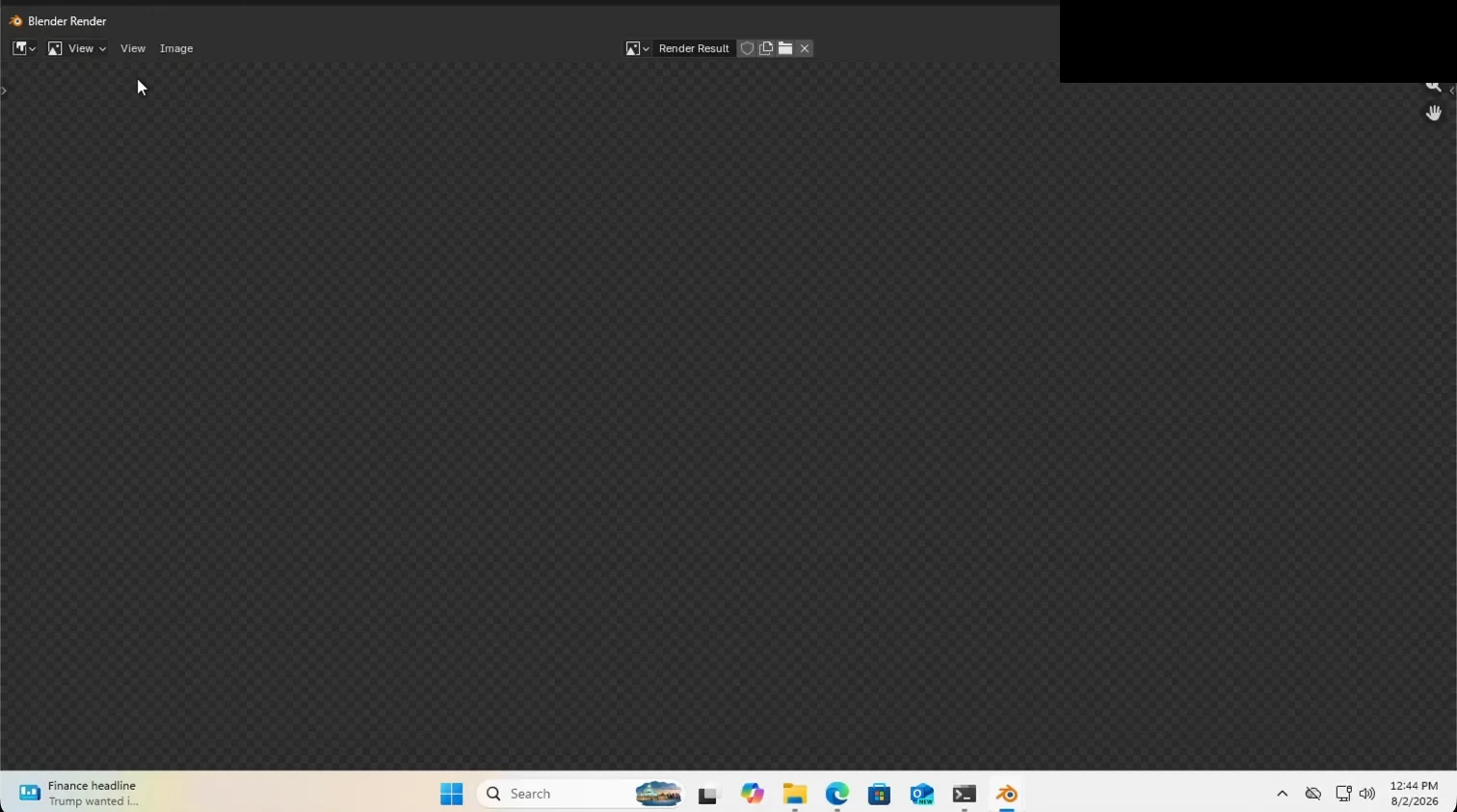 Blender rendering Classroom through iRender remote desktop